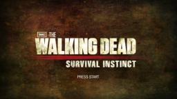 The Walking Dead: Survival Instinct Title Screen